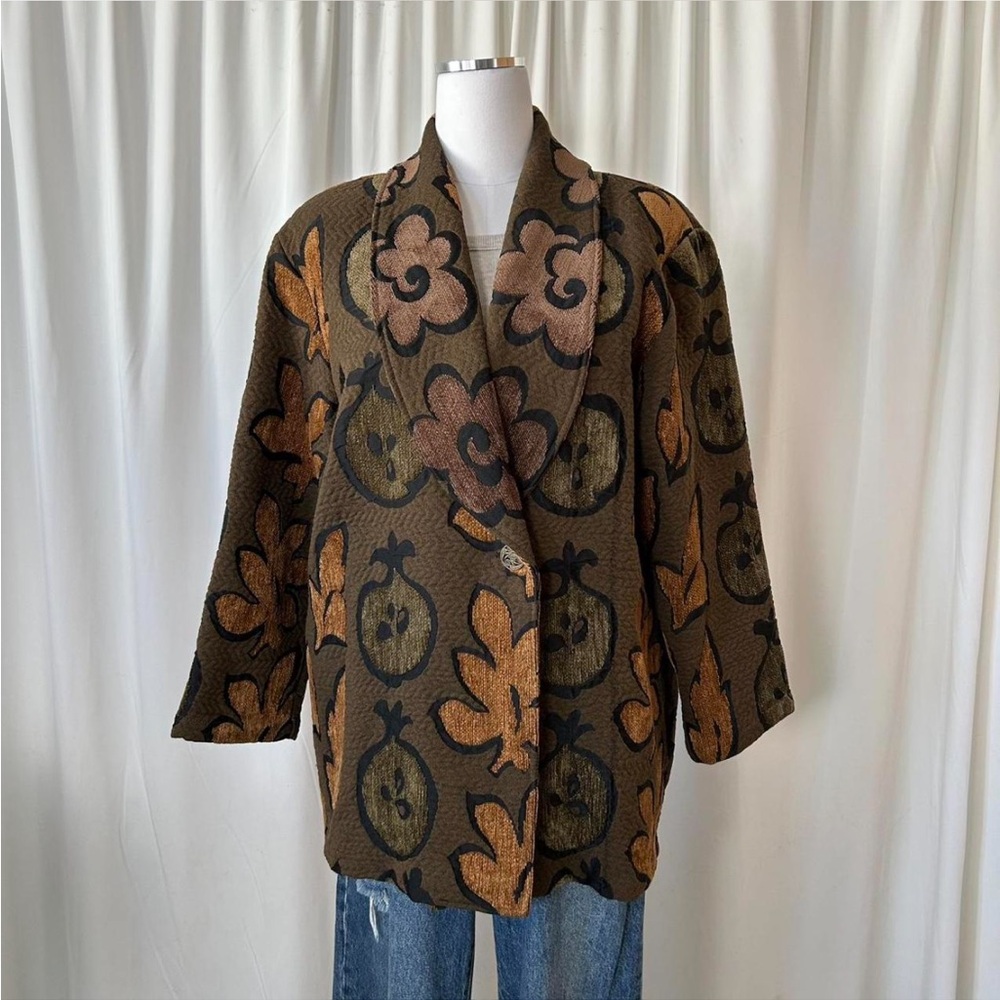 Vintage 90s Silverado Tapestry blazer. - Picture 3 of 8